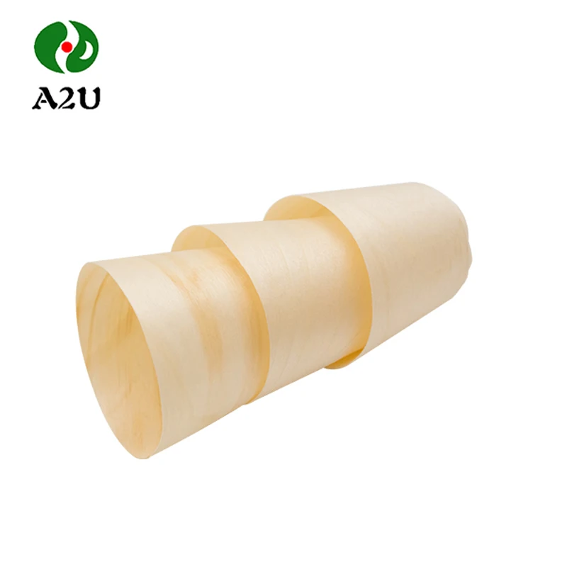 Nature Environmental Friendly Bulk Disposable Wooden Aspen Cup With Top Quality