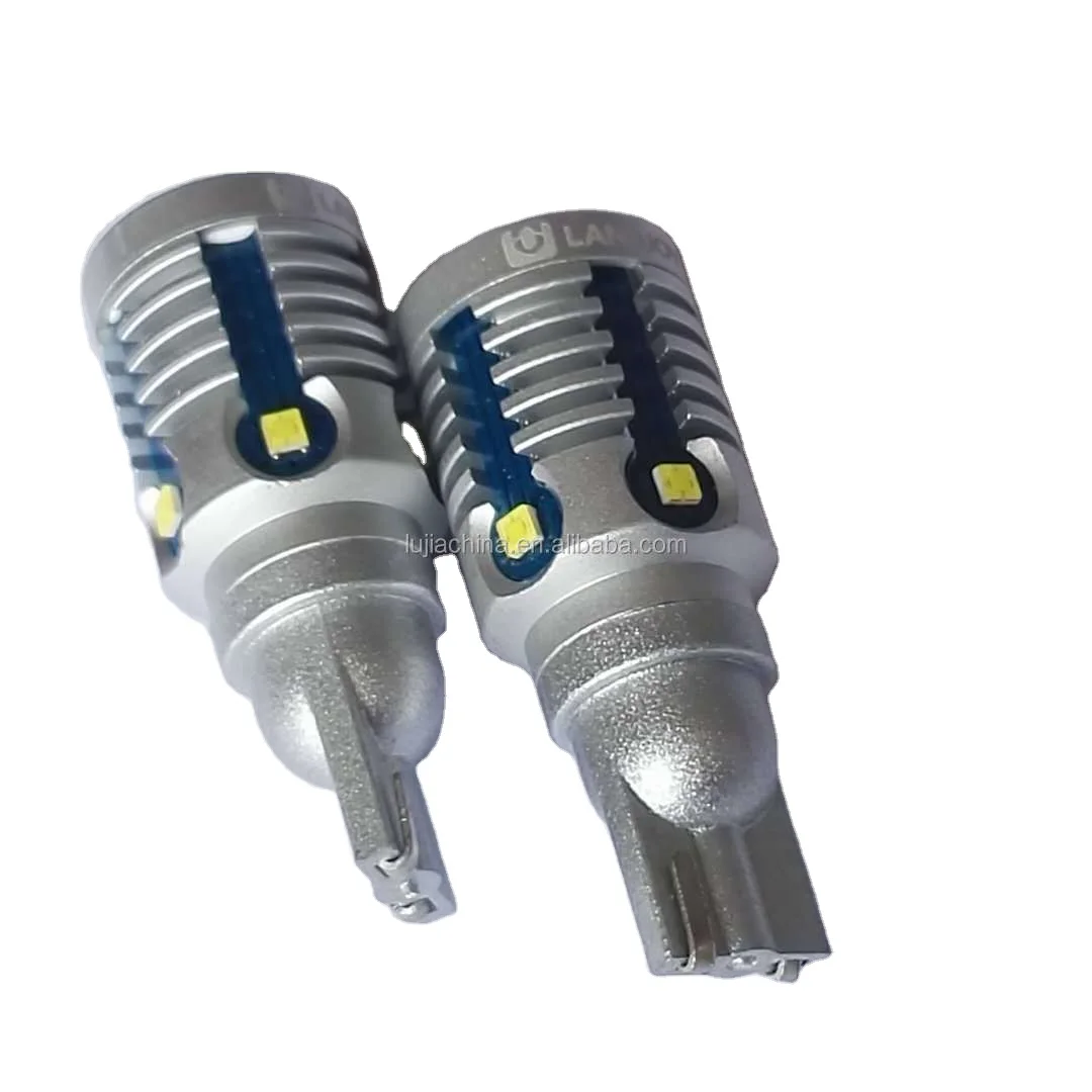Error Free T15 LED reverse light CANBus t15 led backup parking light 1800Lumens 921 912 T15 W16W csp LED white amber red