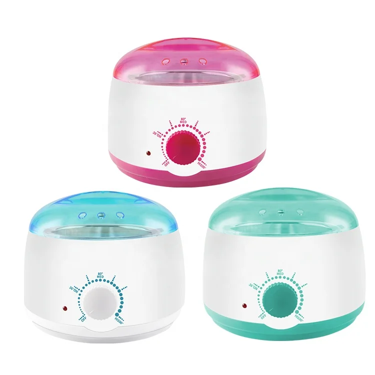 Wholesale 500cc professional heater hard wax melt machine hair removal body wax pot warmer for beauty salon