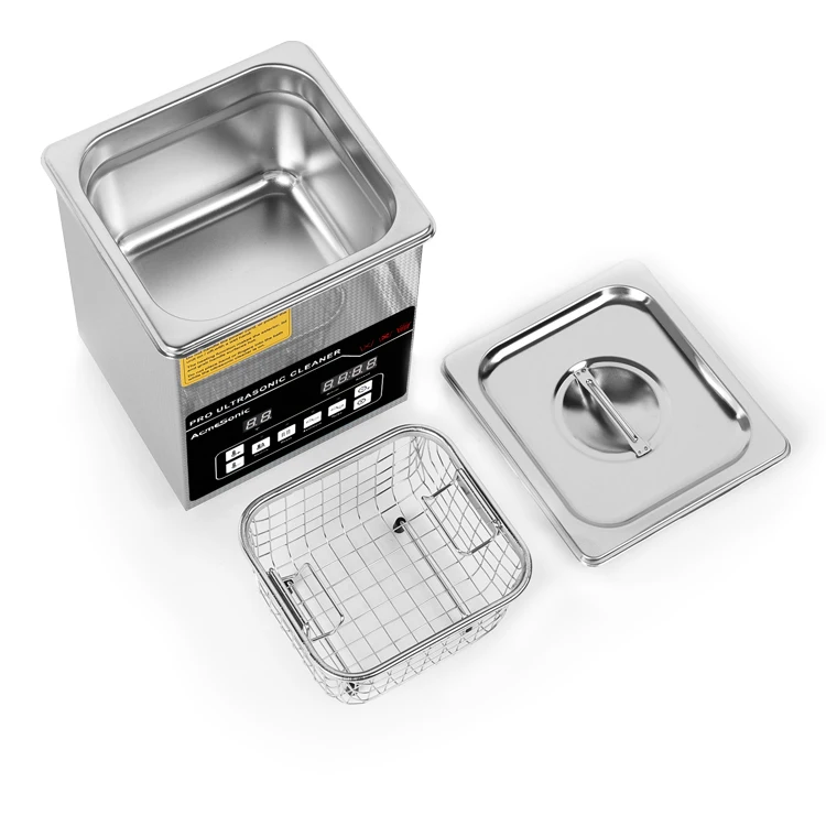 Professional Jewelry Cleaning Machine 2L Jewelry Cleaner Ultrasonic Machine with Heater & Timer