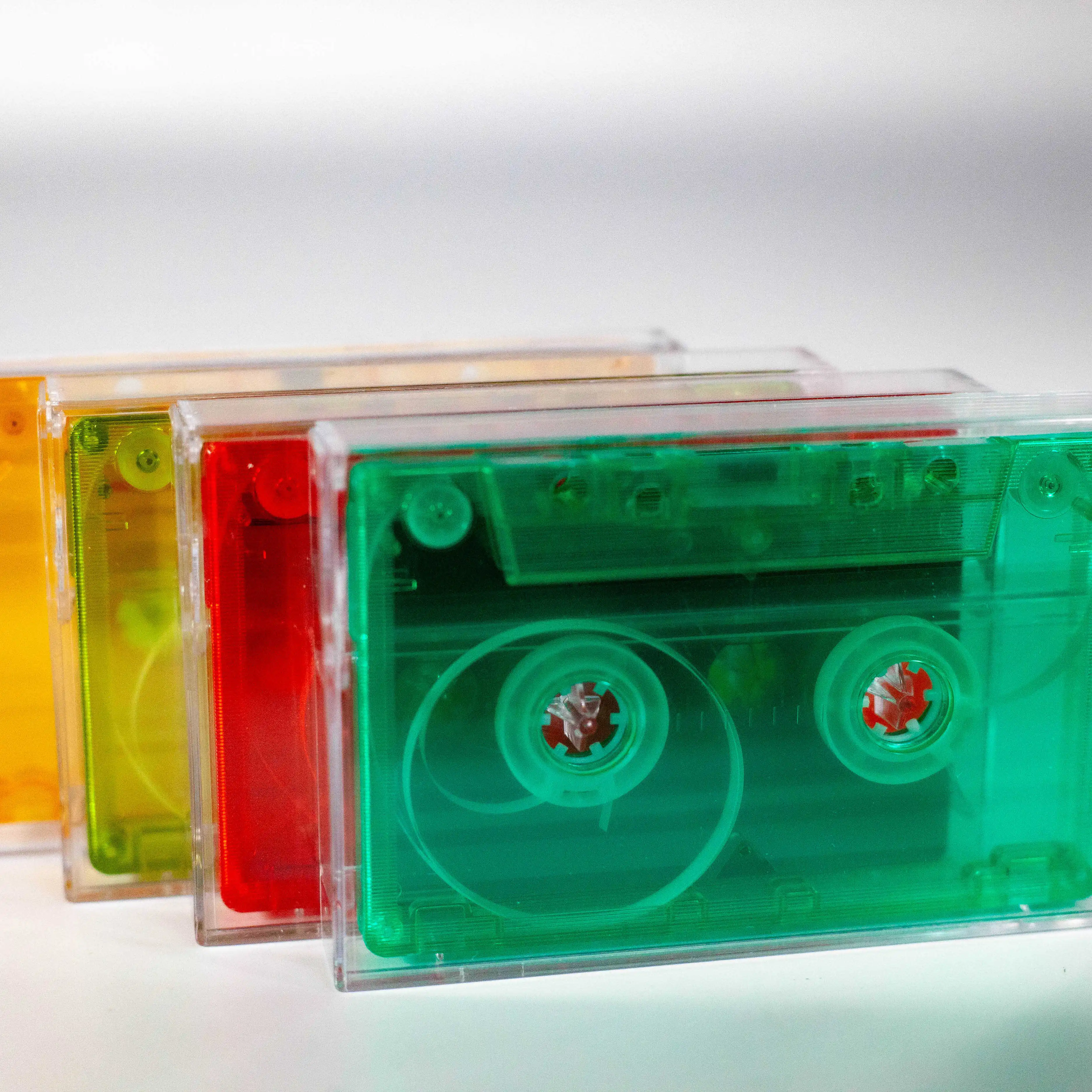 Factory Premium Quality Cassette Tapes Colored Cassette Duplication Audio Tape with High Quality