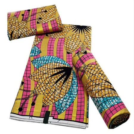 Cheaper High Quality West African Wax Print Fabric Women Colorful Dress Material
