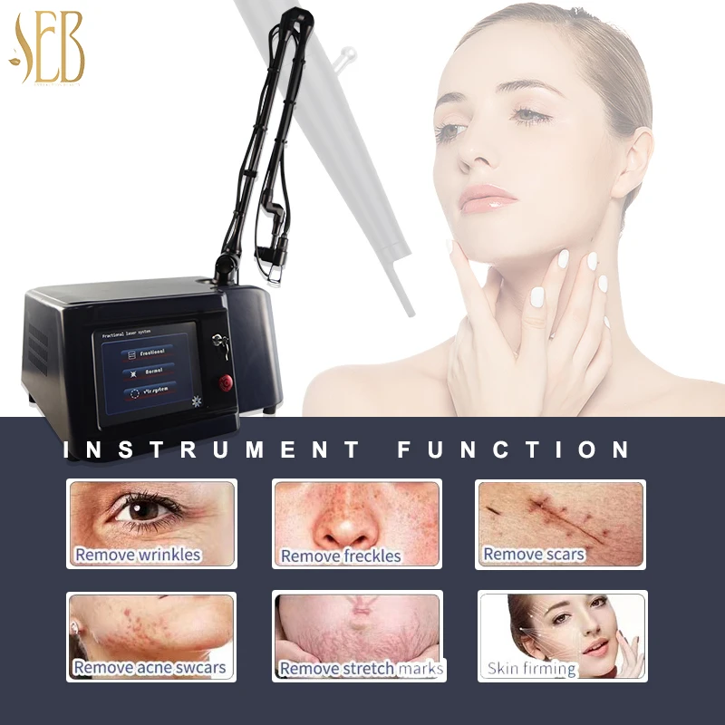 Professional Scar Removal Wrinkle Removal Skin Tighenting Beauty equipment Co2 Fractional Laser Fractional Co2 Laser Machine