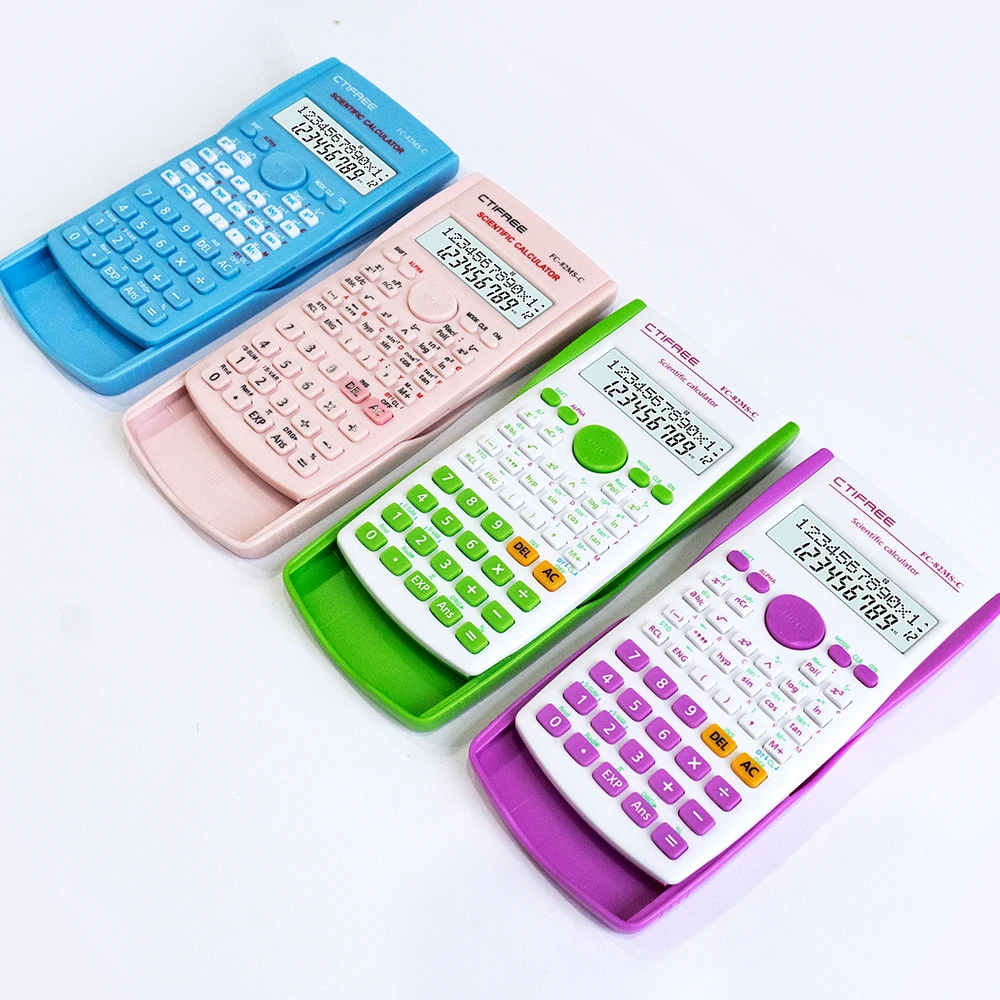 CTIFREE School Examination 12 Digits 240 Functions Student calculadora Electronic Advanced Mathematics Scientific Calculator