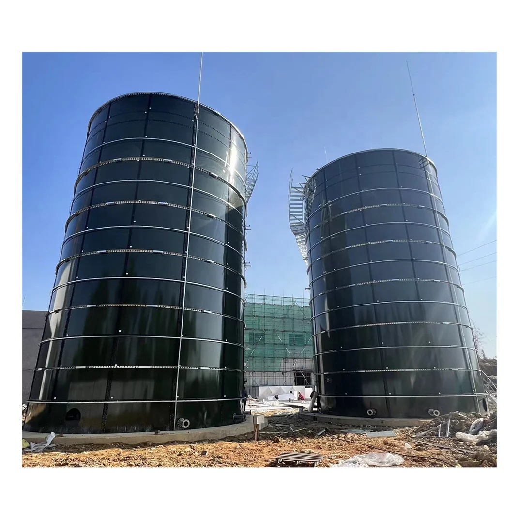 glass fused to steel tank liquid fertilizer tanks Leachate Treatment Plant