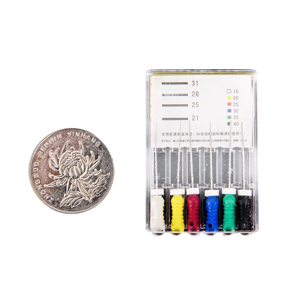 Стоматологический эндонтический набор из нержавеющей стали