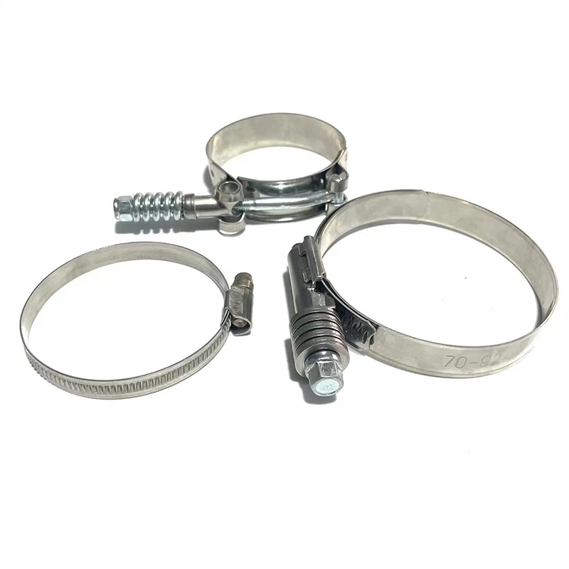 Шланговый зажим из нержавеющей стали