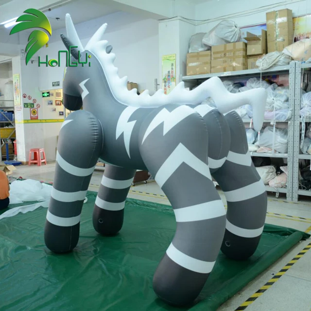 Big Inflatable Climbing Sex Zebra Toy
