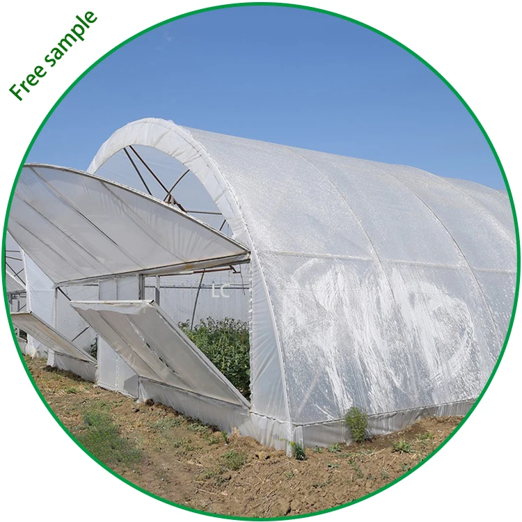 100% new Low density polyethylene uv stable greenhouse plastic film with low price