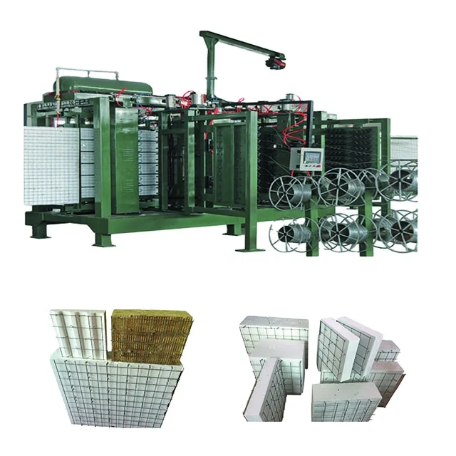 3d Eps wire mesh wall panel polystyrene panel machine/3d wall panel  machine