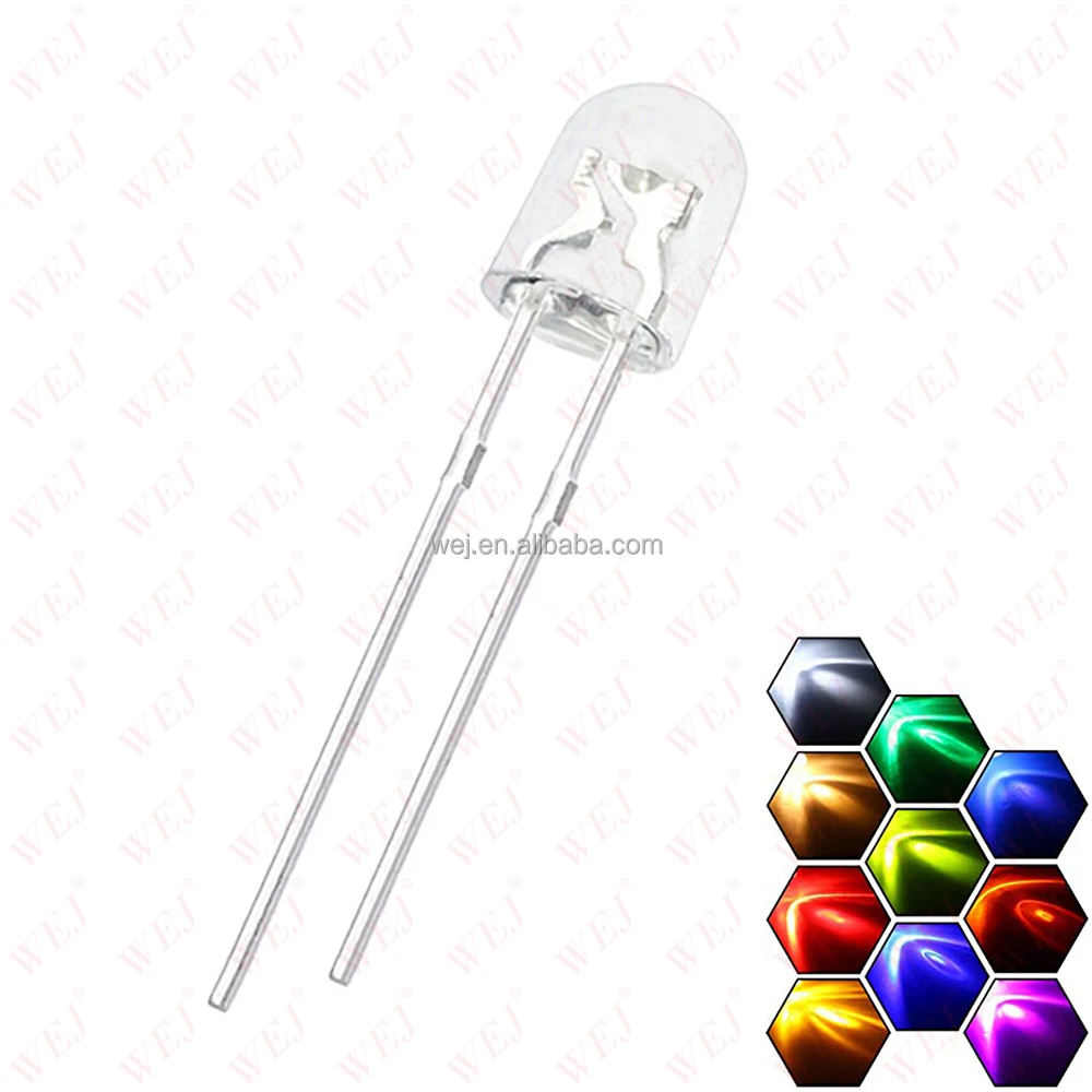 Factory 346 546 Oval Led Diode 3mm 5mm Diffused Dip