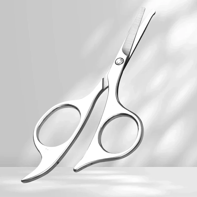 New Professional High Quality Nail Scissors Customized LOGO cuticle clippers Stainless Steel Russian Scissors manicure tool