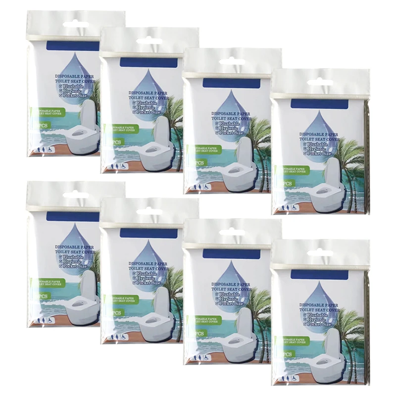 Toilet seat covers disposable flushable disposable toilet protector bathroom products