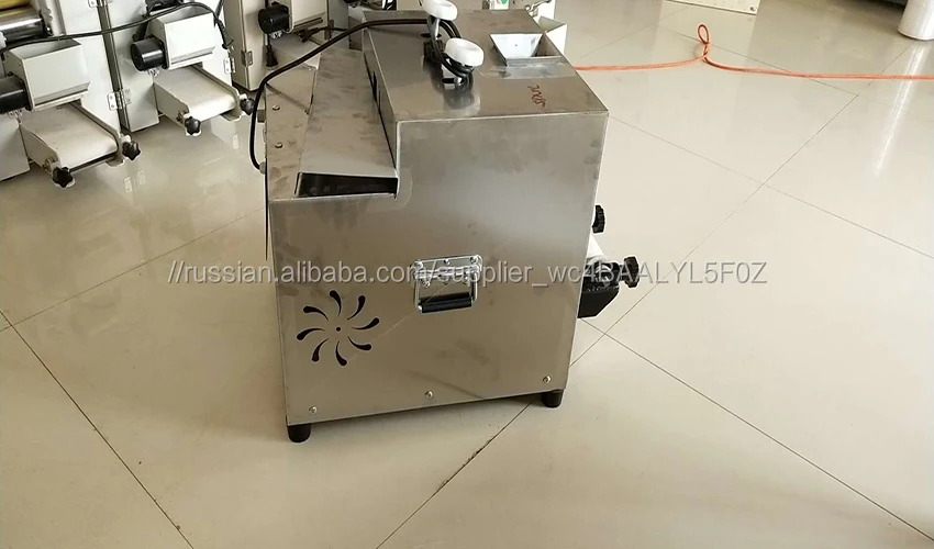 Домашнее использование клецки кожи тестораскаточная машина автоматическая