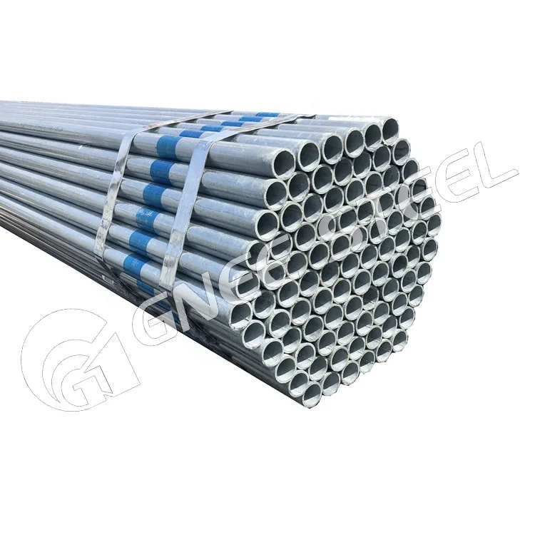 Прямая поставка с завода ASTM A53 A106 A500 1 5 дюймов Горячая оцинкованная сварная прямоугольная стальная круглая труба