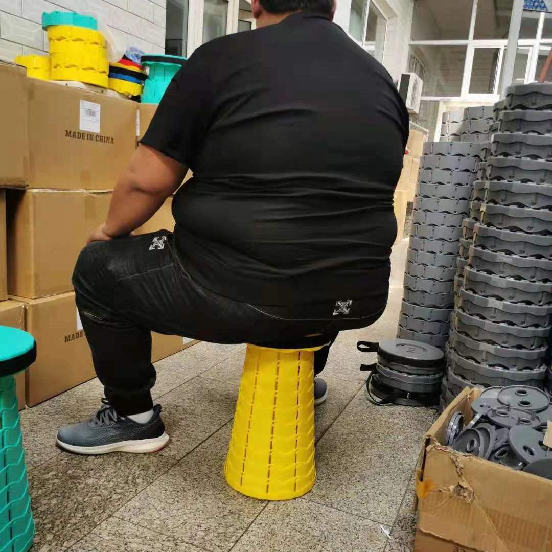 
High Quality Cheap Collapsable Portable Outdoor Plastic Stool Folding Telescopic Chair 