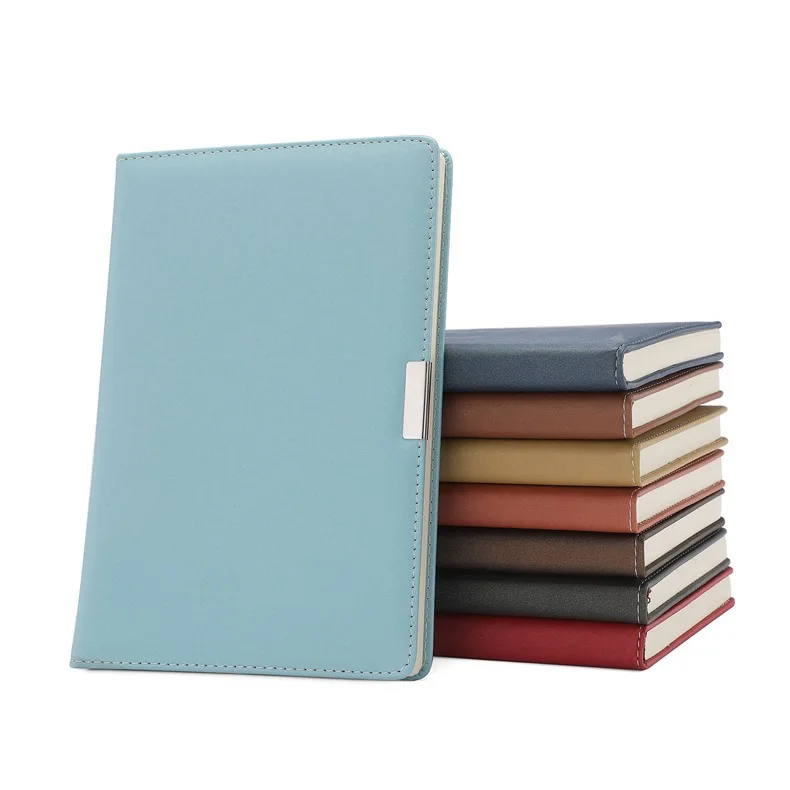 XP-Promos PU Leather A5 Notebook Business Office Meeting Record Book for Promotional Gift
