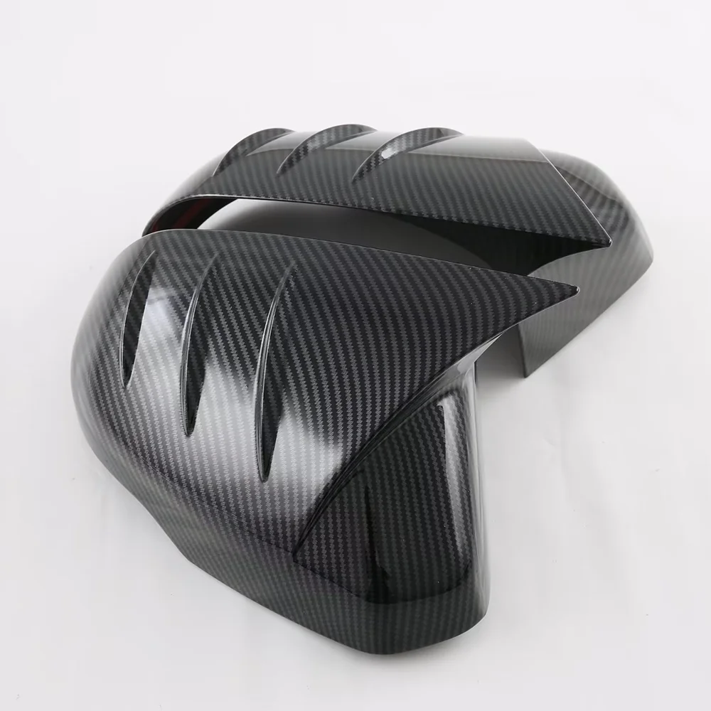 Carbon Color Auto Ox Horn Type Rear View Mirror Cover Protector Trim Body Kit Upgrade Car Accessories For 2023 Honda CR-V