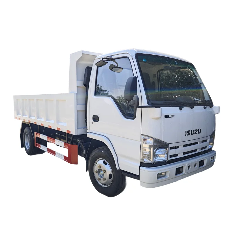 Factory Supply ISUZU ELF 4x2 4x4 Dump Truck  5Ton 7Ton 10Ton Diesel LHD/RHD Self Offloading Light Tipper Truck for Sale