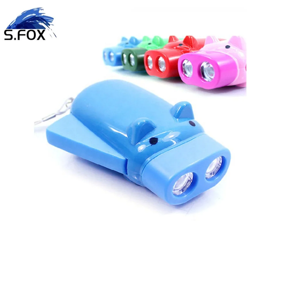 Best Promotional Gift Mini Dynamo Hand Pressing LED Torch Light Hand Crank Flashlight