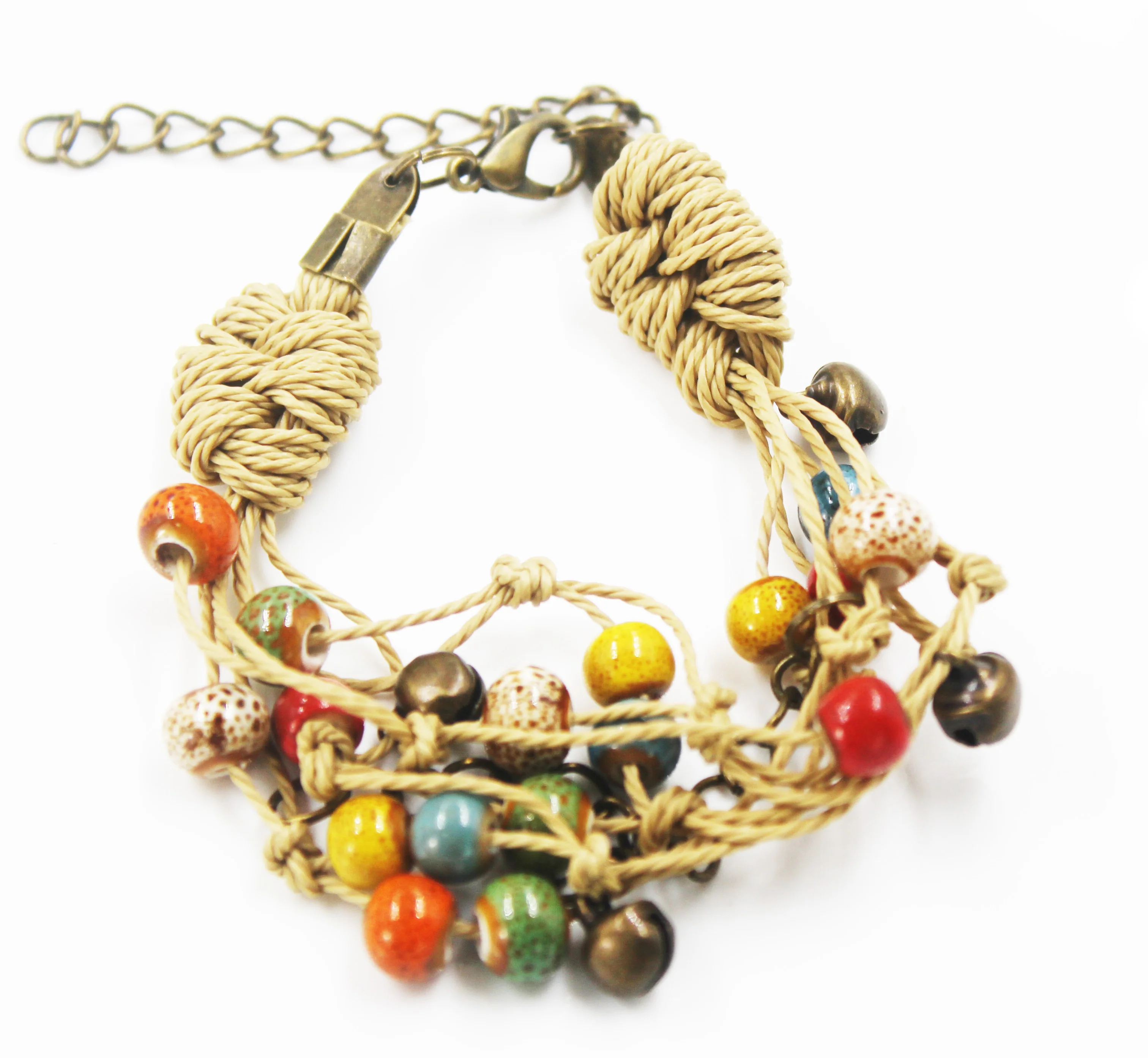 BMZ 2024 hand made manual braided ceramic jewelry ceramic germanium bracelet