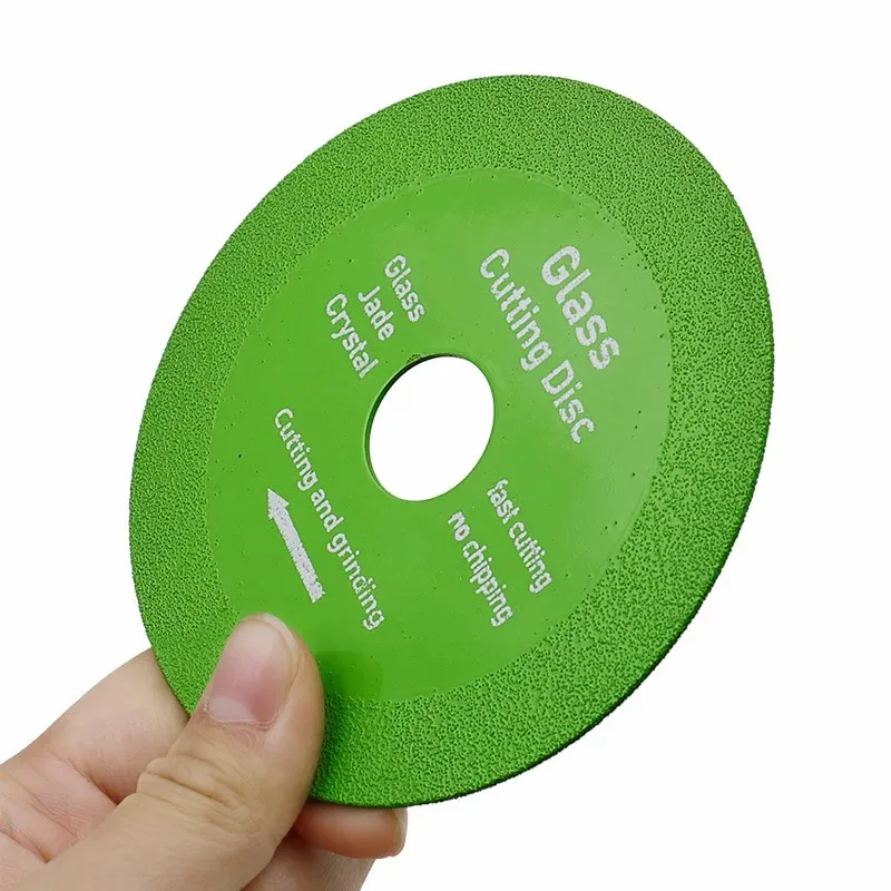 Glass Cutting Discs, 4 Inches Thin Diamond Saw Blade Wheels For Smooth Cutting Of Jade, Crystal, Bottles, Ceramic, Tile