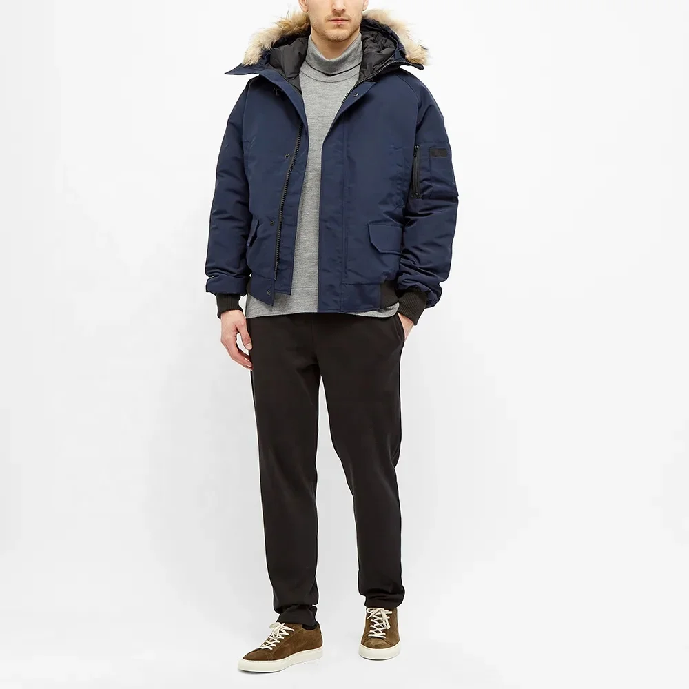 
FIVEOCEANS canada coats hooded Parkas warm clothes man wears bomber duck down jackets winter jacketts goose puffer for mens 