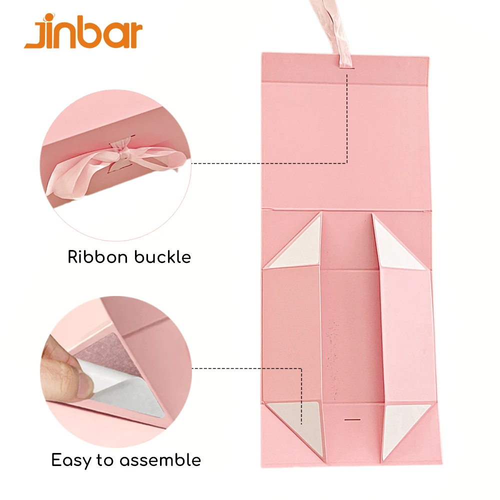 Jinbar Dropper Bottle Box Packaging Carton Machine D Emballage En Sachet Box Boho Chic Photo Gift Packaging