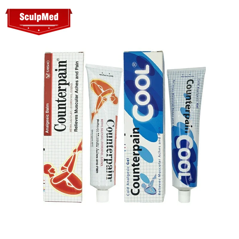 120g Thailand Counterpain Cool Hot Analgesic Balm Cream Arthritis Cream Relief Joint/Muscle/Back/Neck Pain Medical Plaster