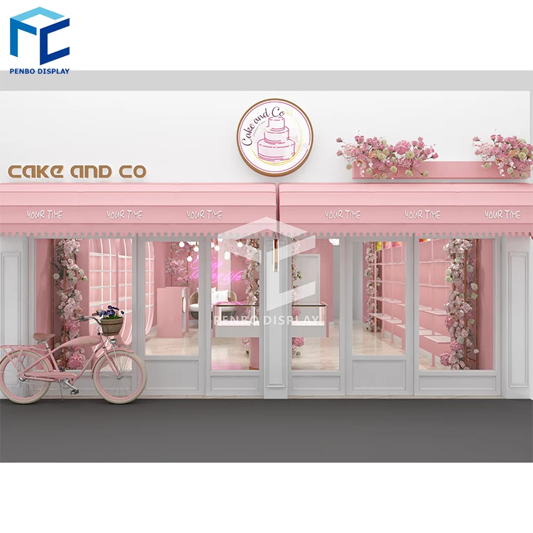 Bread Display Showcase Bakery Store Fixture Bread Display Rack Popular Wooden Bread Display Shelf