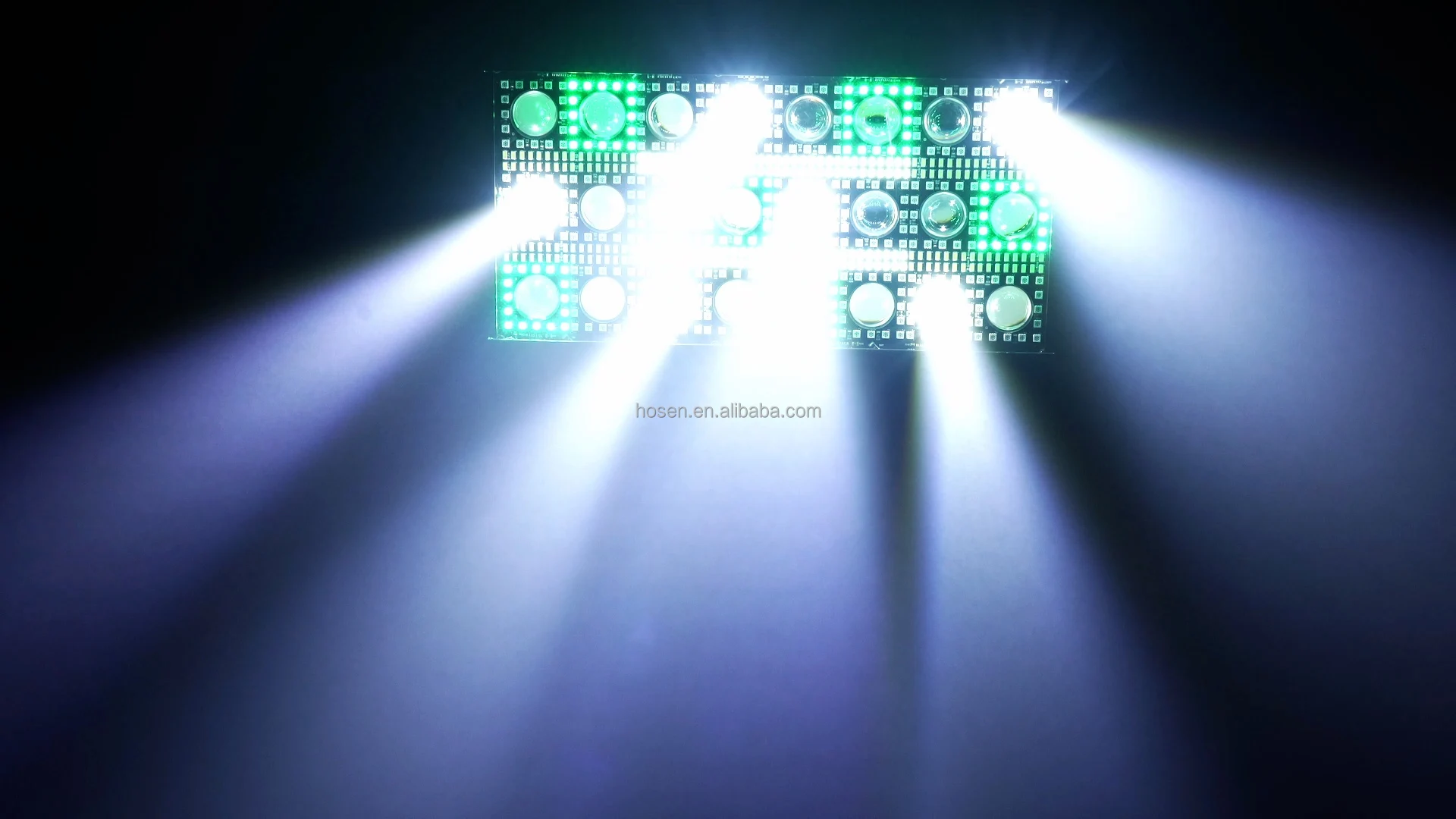 24pcs 5W LED Thunder Strobe Light RGB Stage Background Lights Led Strobe Flash Effect Light