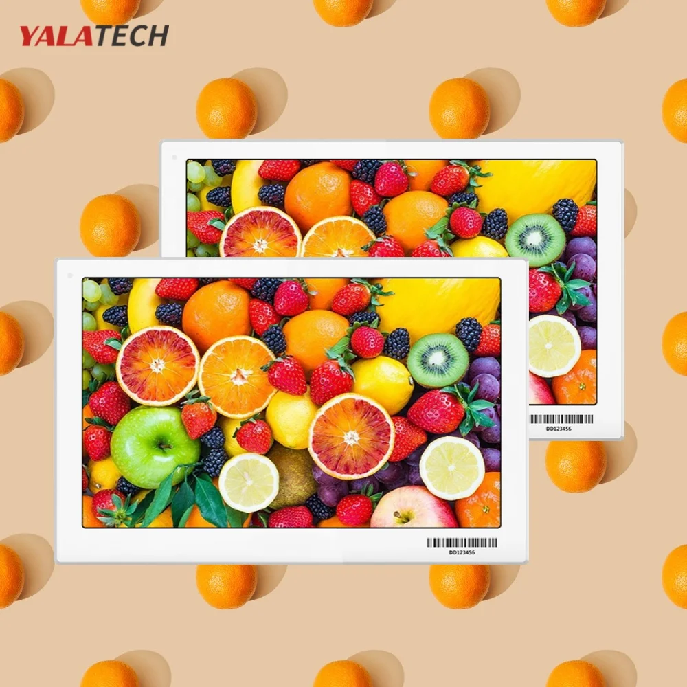 YalaTech 7 colors ePaper Display 7.3 inch Electronic Shelf Label Eink display NFC Price Tag For Fresh supermarket
