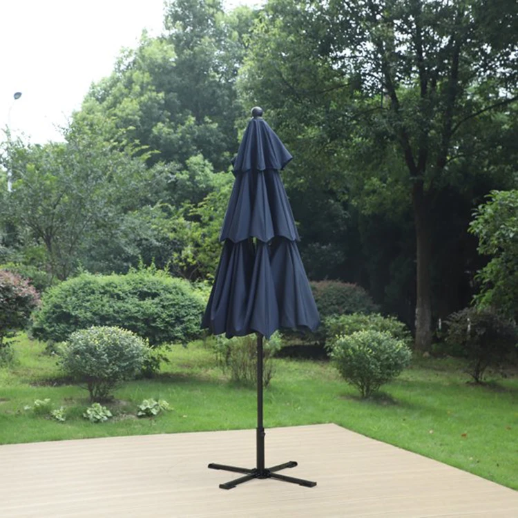 Best Quality 10FT Outdoor Patio Lawn Umbrella UV resistant Water Resistant Canopy Cover Shade Sunbrella with Tilt