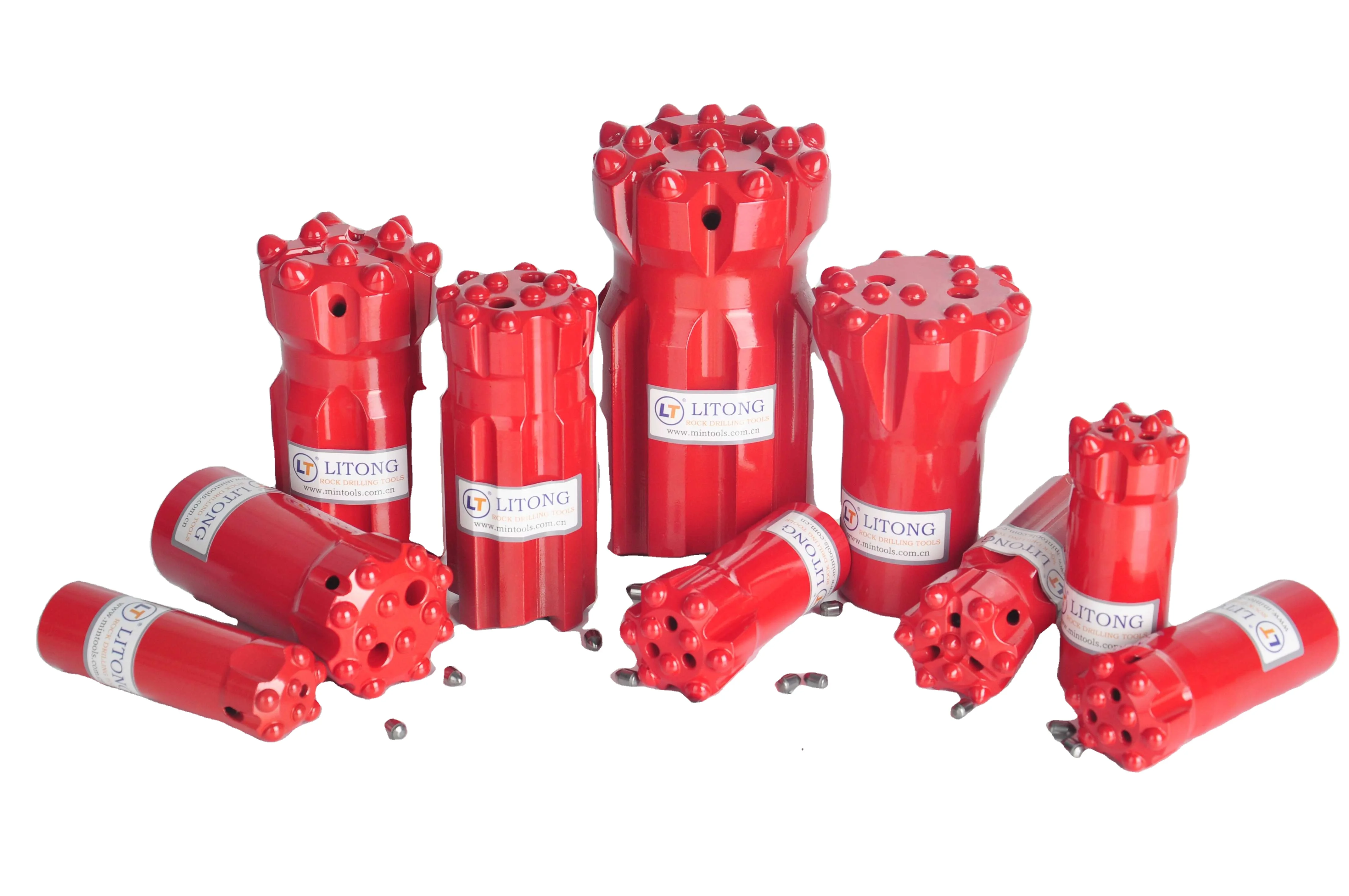 China factory Rock drill accessories Taper/Thread button bit Mining Top Hammer Drilling Rock Drill