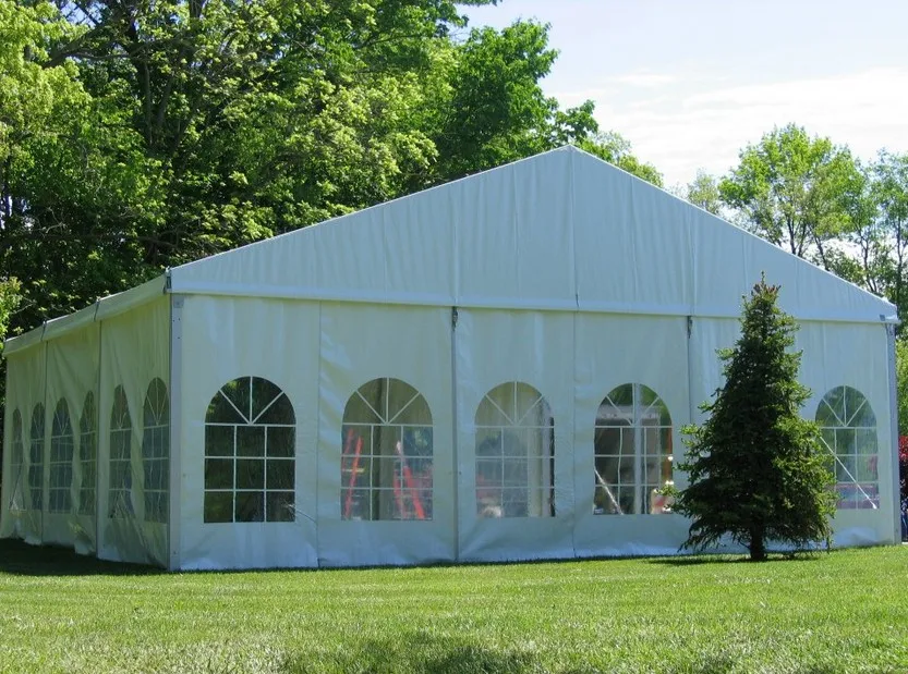 High quality large aluminum out door white frame wedding party tents for events outdoor 20x20