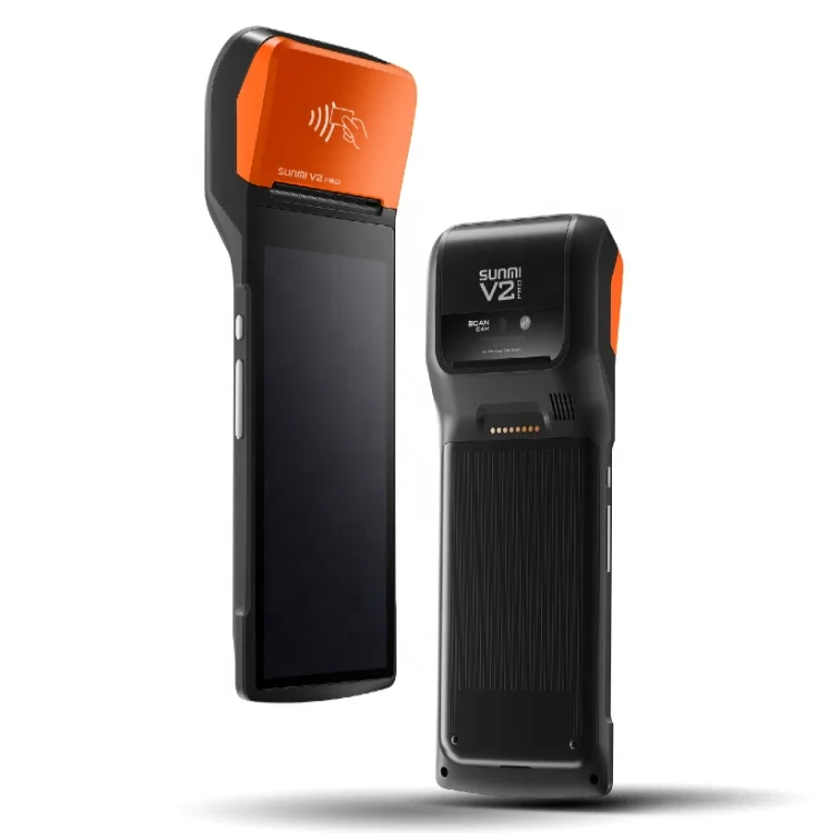 Stock Used Pos V2pro Mobile HandhelTerminal Manufactures Touch Screen Pos With Printer Payment Machine d Android Pos System