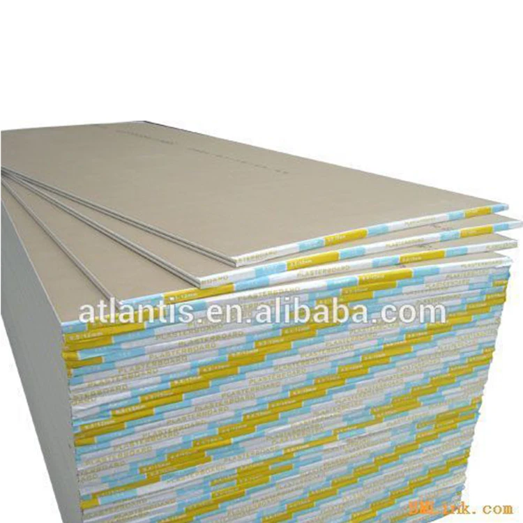 
High Quality High-Strength Plasterboard Waterproof False Ceiling Gyproc Gypsum Boards 