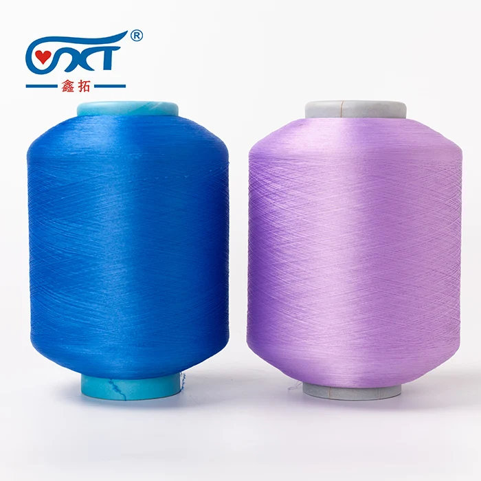 China Manufacturer 75D/36F DTY Yarn  Polyester SIM AA Grade Filament yarn for Sewing Knitting