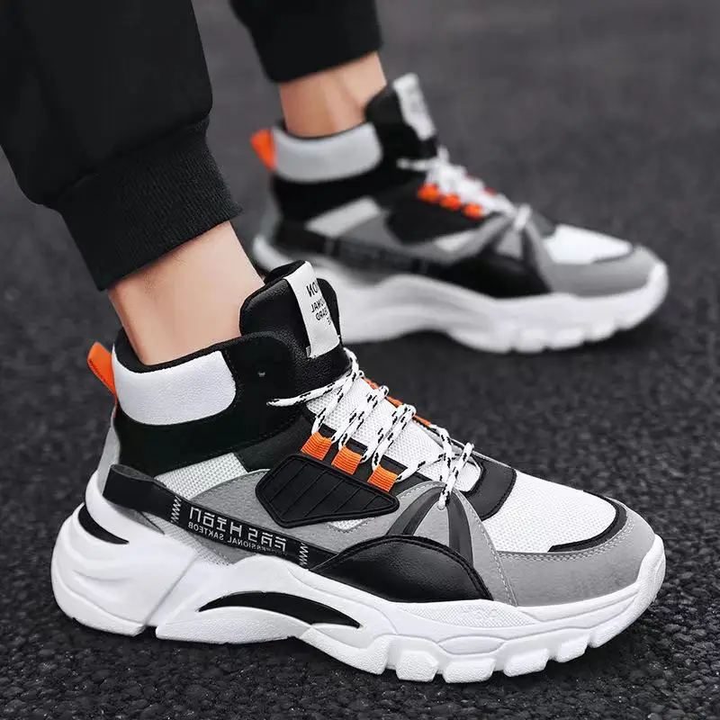Ankle Fitness Walking Shoes Running Shoes Men Footwear Sneakers For Men