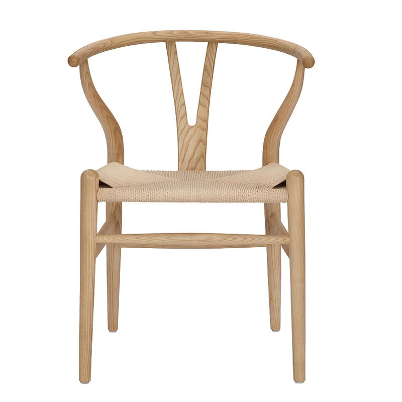Y Wishbone, Ханс Вегнер, черная копия, Carl Hansen, Пепельный деревянный датский стул