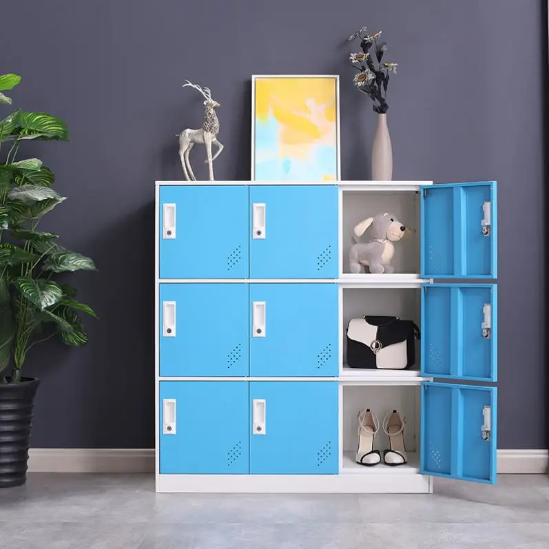 
Toy Tidy Storage Bins For Kids Metal Wardrobe Design Cubby Lockers Sports Equipment 3 Door Steel Locker Cabinet Beach Doors 