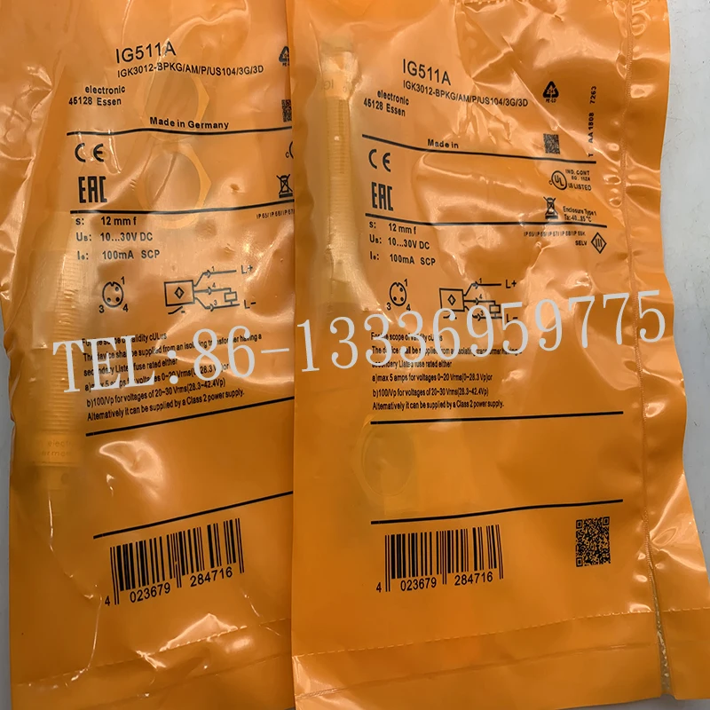 High quality IG511A IG510A all-new inductive sensor 100% original