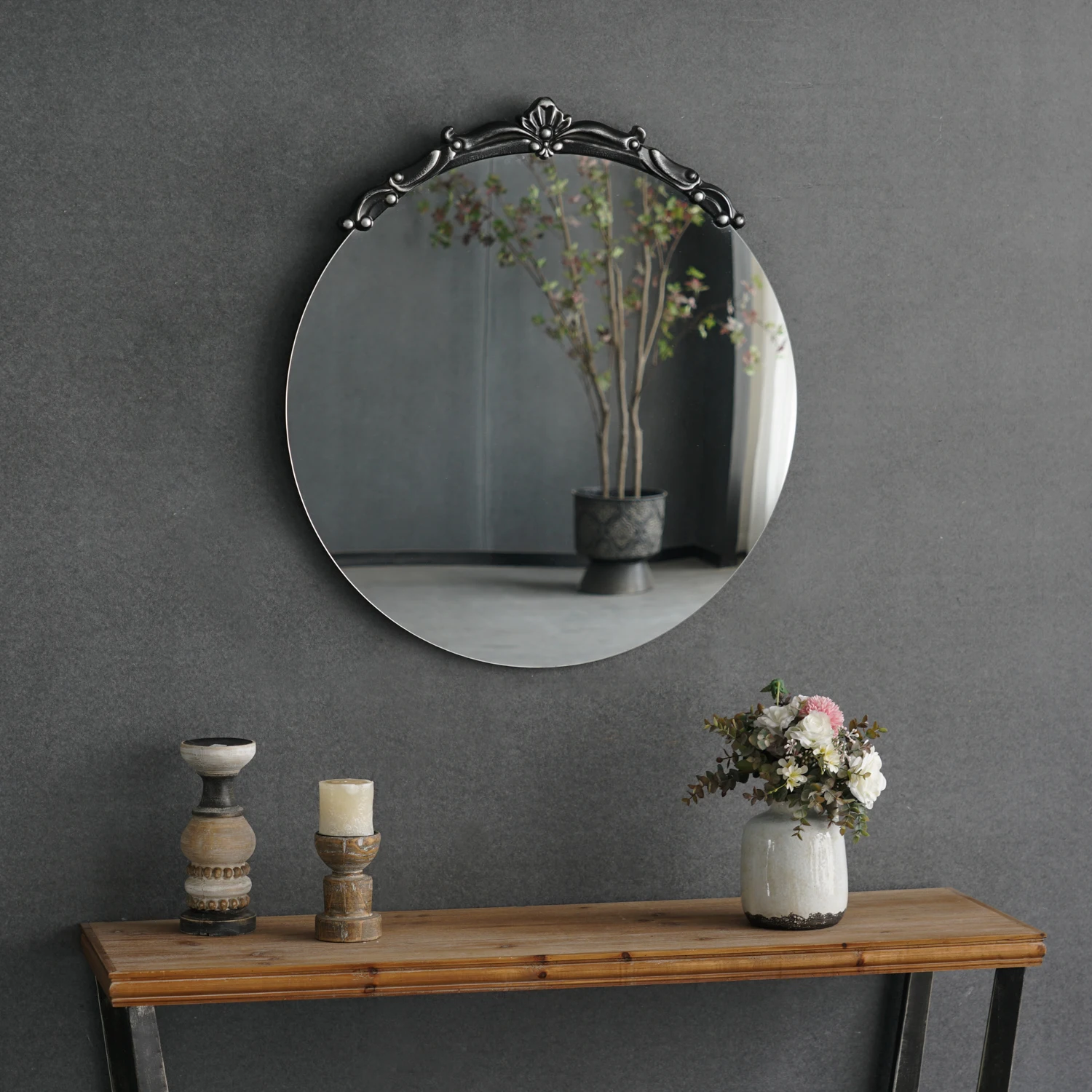 YUNFEI Wall decor cut mirror roundmirrors round mirror