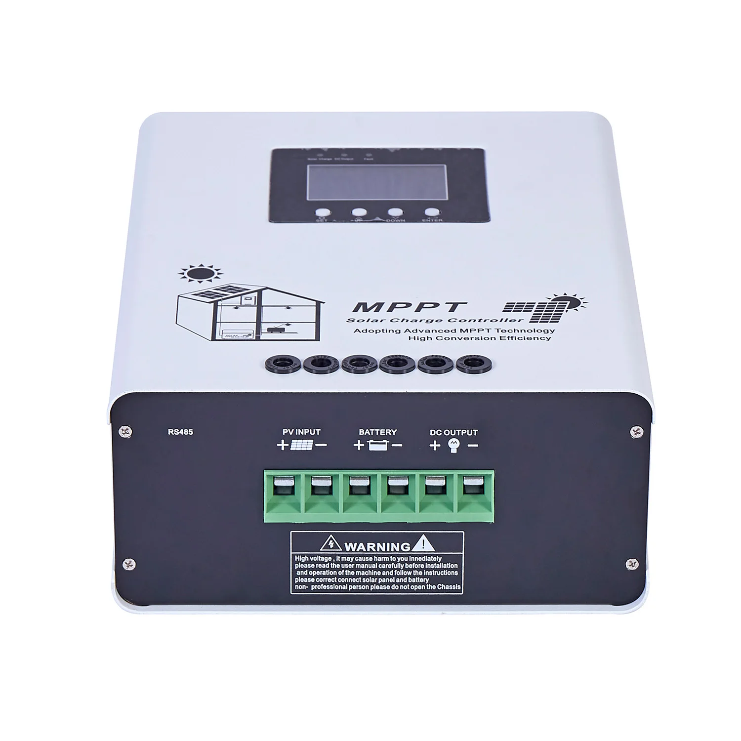 Высококачественный контроллер солнечного заряда MPPT PWM 10A 20A 30A 50A 60A 12/24 В