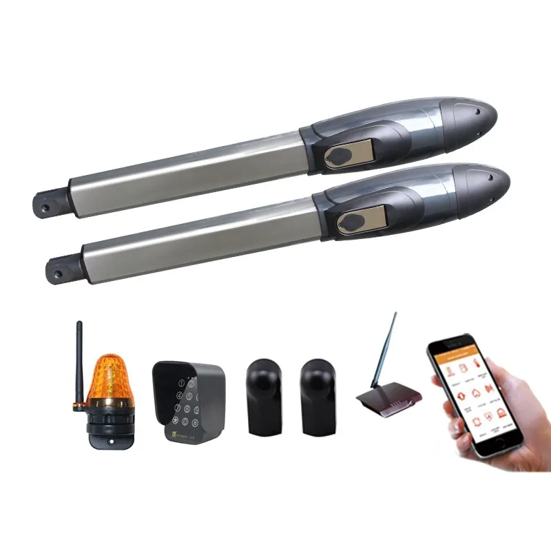 Remote Control Swing Gate Opener GSM controller Swing Gate Motor