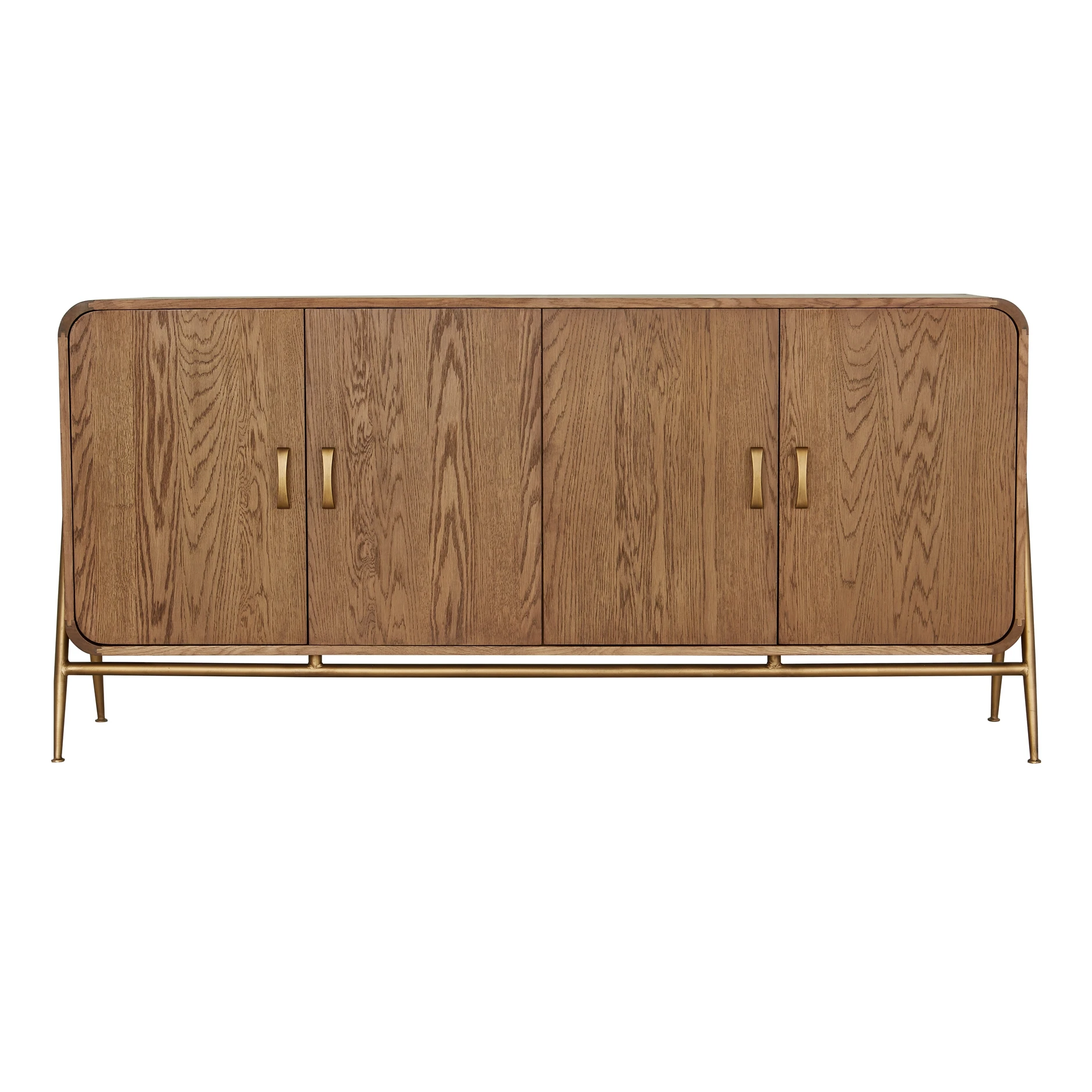 
Buffet Cabinets Sideboard Carved Promotional Various Durable Using Wood Console Table Living Room Furniture 182x45x85 Oak+metal 