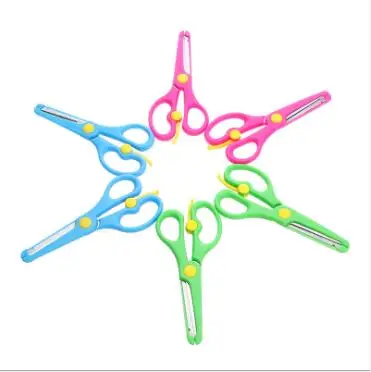 Preschool Training craft paper Children Safety Scissors Toddlers Classroom Beautiful Scissors