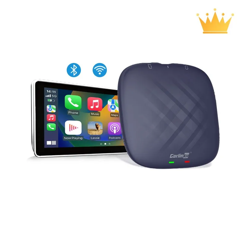 OEM Carlinkit 8G+128GB carplay ai box Wireless usb Portable Carplay wireless adapter android 13 now carplay ios