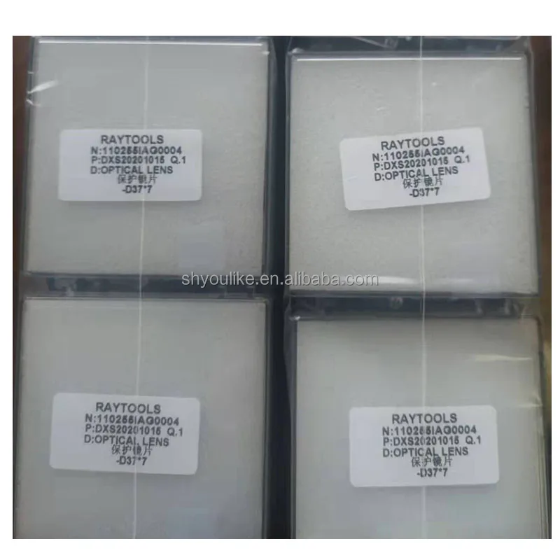 Original Raytools Optical lens fiber laser protective lens 27.9*4.1/24.9*1.5/37X7/38.1*1.6mm
