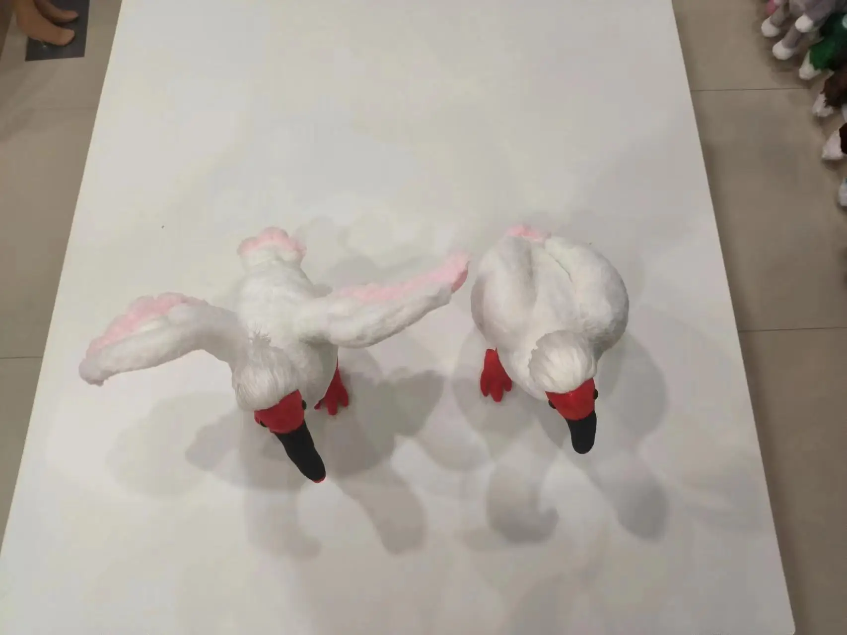 37CM Custom New Arrival Endearing Plush Crested Ibis Toy Plush Nipponia Nippon Stuffed Animals